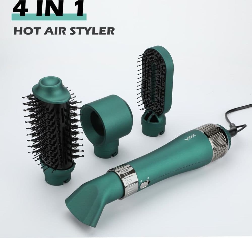 Spazzola Aria Calda VGR V-493 Styler 4in1 Ionico Professionale Parrucchiere - 14