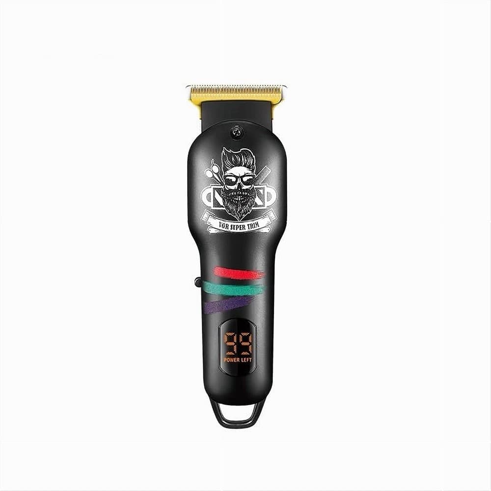 VGR V-971 Tagliacapelli Professionale Trimmer Barber Rasoio Regolabarba – Nero – MaxTech – nero