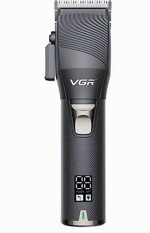 Tagliacapelli Professionale VGR V-280 – Clipper Barber Rasoio Regolabarba – Silver – moderno