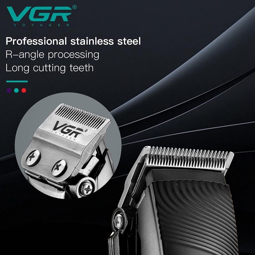 Tagliacapelli Professionale VGR V-280 – Clipper Barber Rasoio Regolabarba - 14
