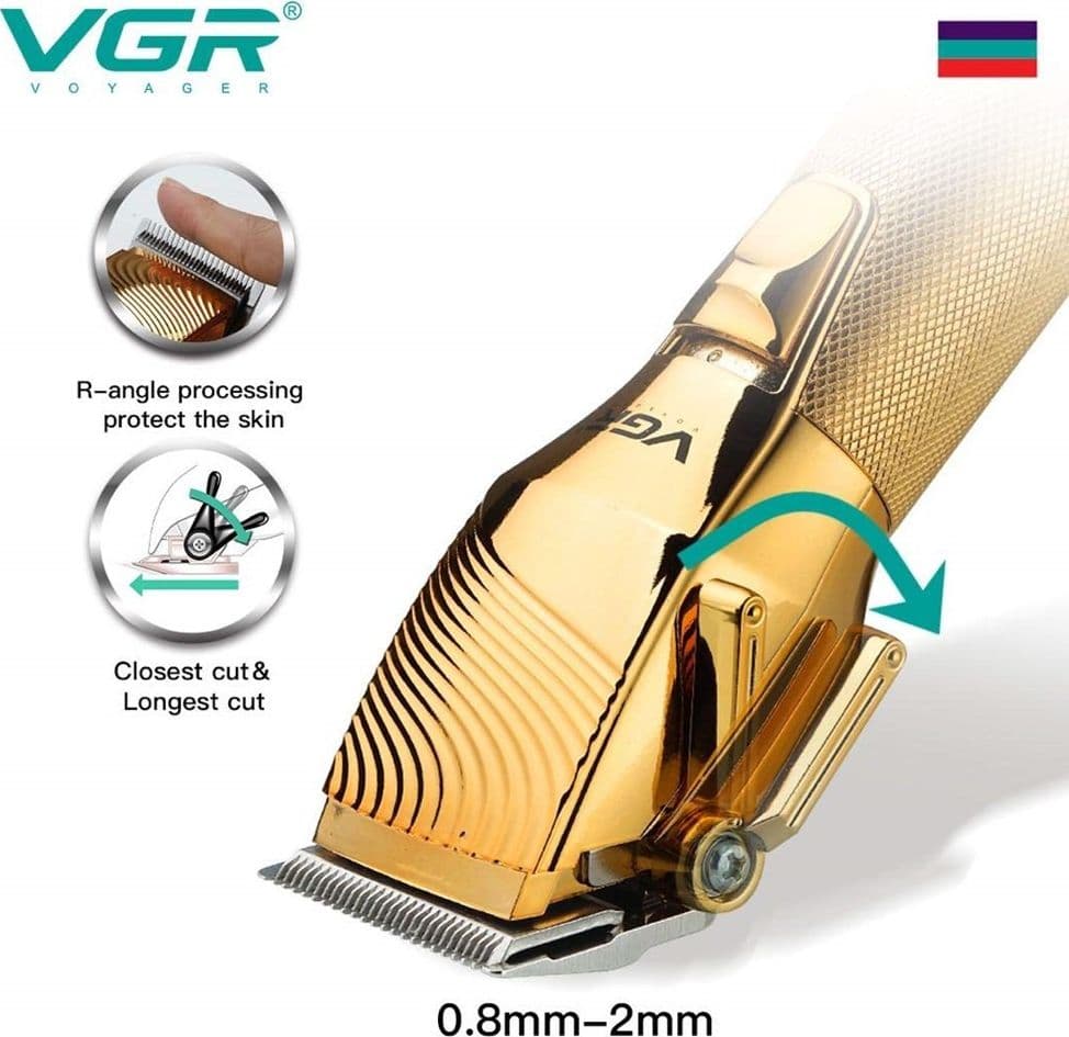 Tagliacapelli Professionale VGR V-280 – Clipper Barber Rasoio Regolabarba - 16