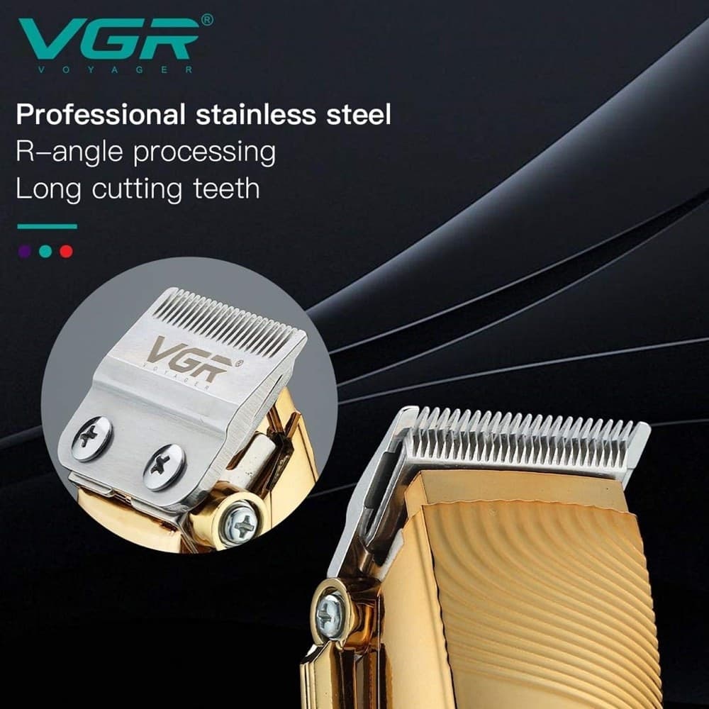 Tagliacapelli Professionale VGR V-280 – Clipper Barber Rasoio Regolabarba - 19