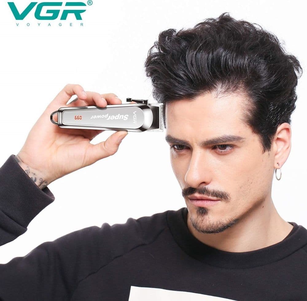 Tagliacapelli Professionale VGR V-060 – Clipper Barber Rasoio Uomo - 9