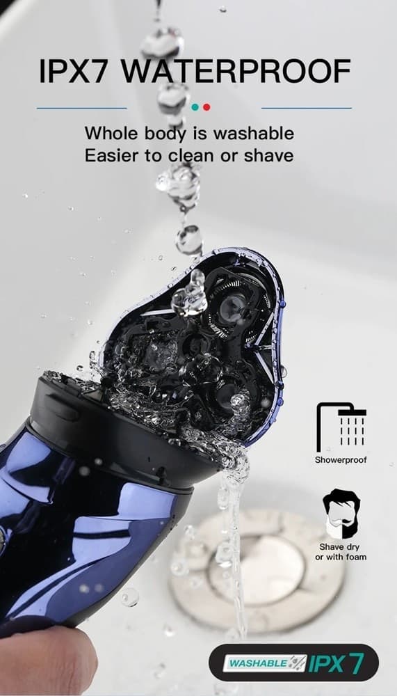 Tagliacapelli professionale Shaver VGR V-305 – Rasoio elettrico e trimmer barber - 12