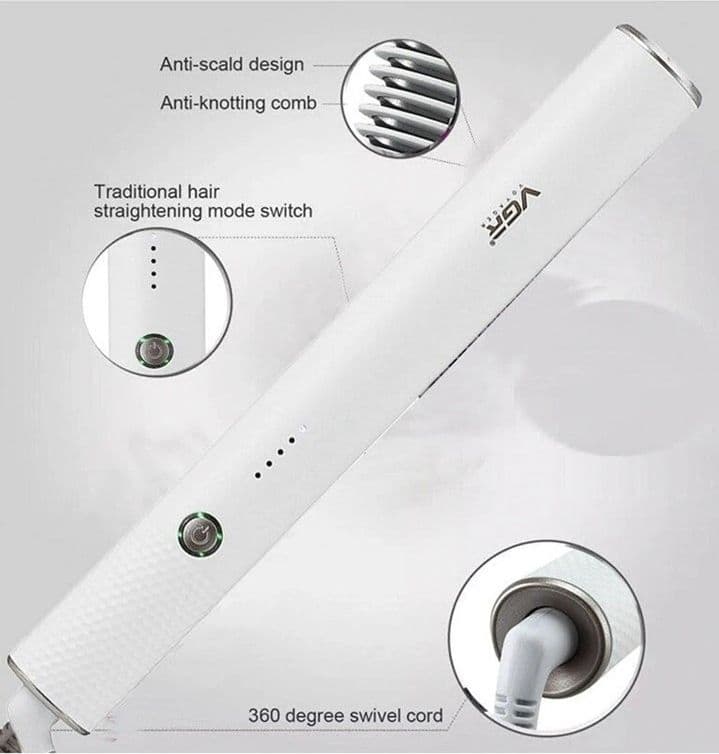 VGR V-586 Piastra Professionale per Capelli Parrucchiere Styler - 9