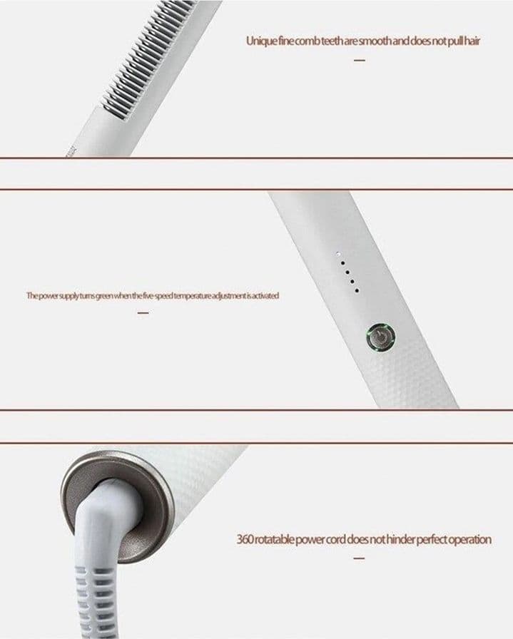 VGR V-586 Piastra Professionale per Capelli Parrucchiere Styler - 10
