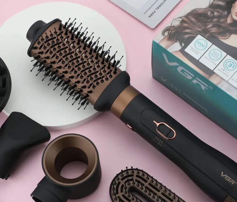 VGR V-491 Styler Aria Calda 6in1 1800W Spazzola Professionale Parrucchiere - 10