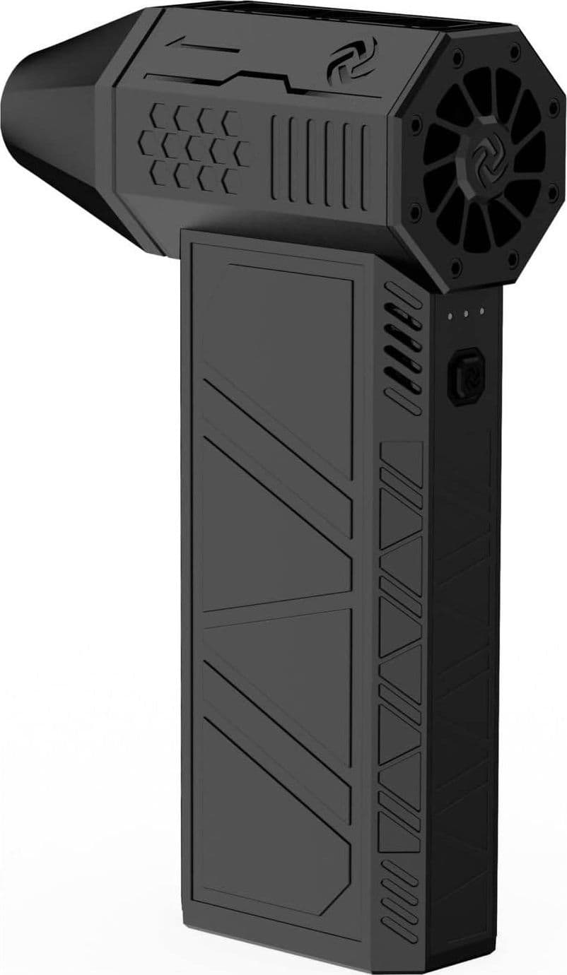MINI VENTILATORE PORTATILE A BATTERIE RICARICABILE POTENTE SUPER GETTO DI ARIA - 9