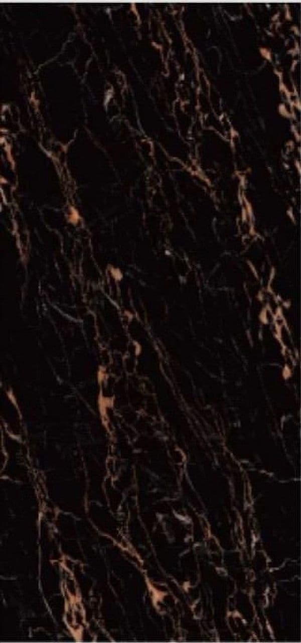 PANNELLO ADESIVO EFFETTO MARMO NERO VENATURE PARETI PARASCHIZZI 300X60 CM STANZA - 3