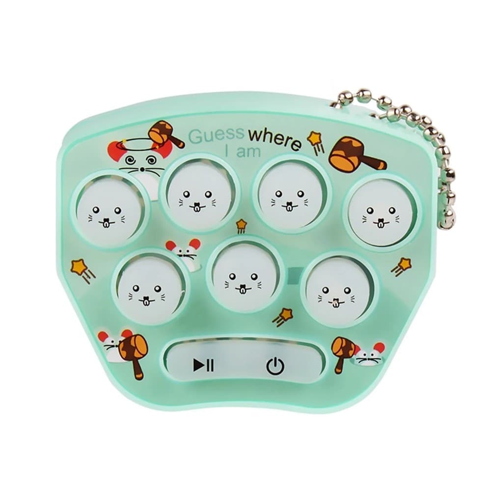 GIOCO DI VELOCITÀ NEW FUN MINI GOPHER PUZZLE MUSICA REGALO VACANZE PER BAMBINI - 12
