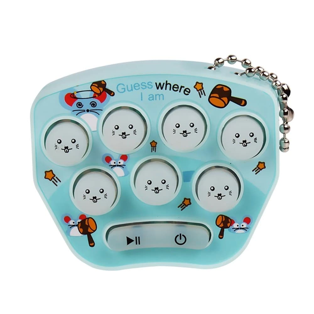 GIOCO DI VELOCITÀ NEW FUN MINI GOPHER PUZZLE MUSICA REGALO VACANZE PER BAMBINI - 9