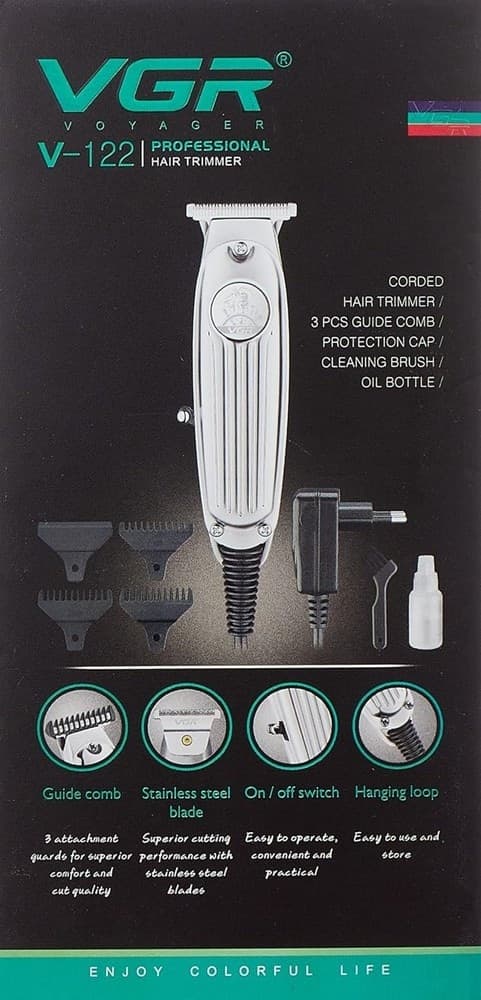 Tagliacapelli Professionale VGR V-122 – Rasoio Trimmer Barber Uomo - 14