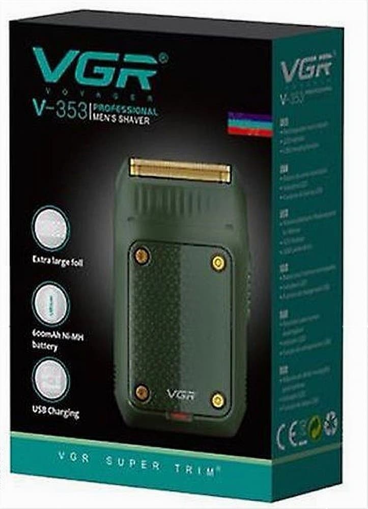 Rasoio Professionale VGR V-353 | Tagliacapelli,  Foil Shaver Barber, Precisione - 17