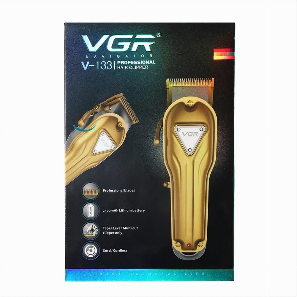 TAGLIACAPELLI ELETTRICO BATTERIA RICARICABILE PROFESSIONALE CON/SENZA CAVO V-133 - 19