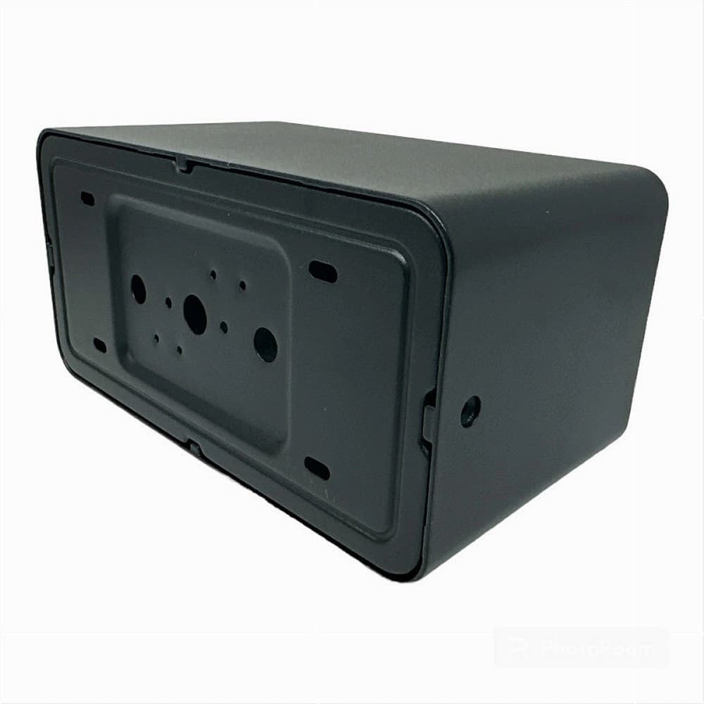 PORTA FARETTO DOPPIO ORIENTABILE DA SOFFITTO NERO PER FARETTO GU10 GU5.3 P34-N2 - 7