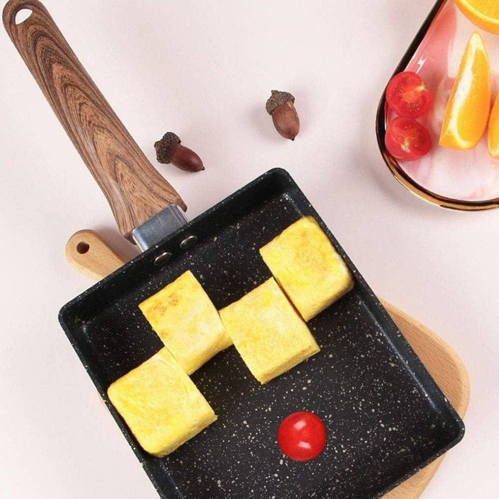 PADELLA PER FRITTATA OMELETTE TAMAGOYAKI GIAPPONESE ACCESSORI PER CUCINARE CASA - 3