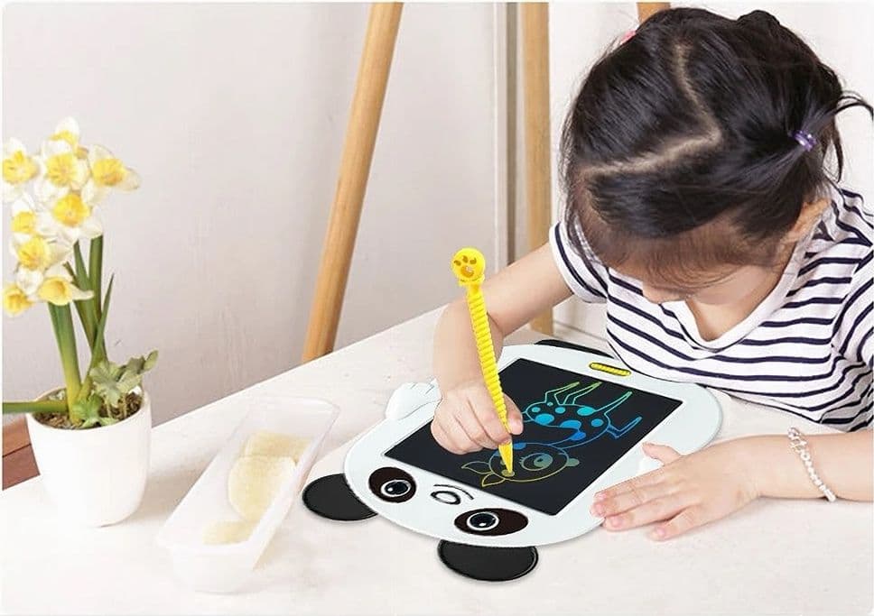 TAVOLETTA DA DISEGNO ELETTRONICA PER BAMBINI LCD COLORE SCRITTURA INTERATTIVA - 20