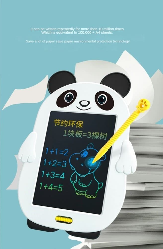 TAVOLETTA DA DISEGNO ELETTRONICA PER BAMBINI LCD COLORE SCRITTURA INTERATTIVA - 9