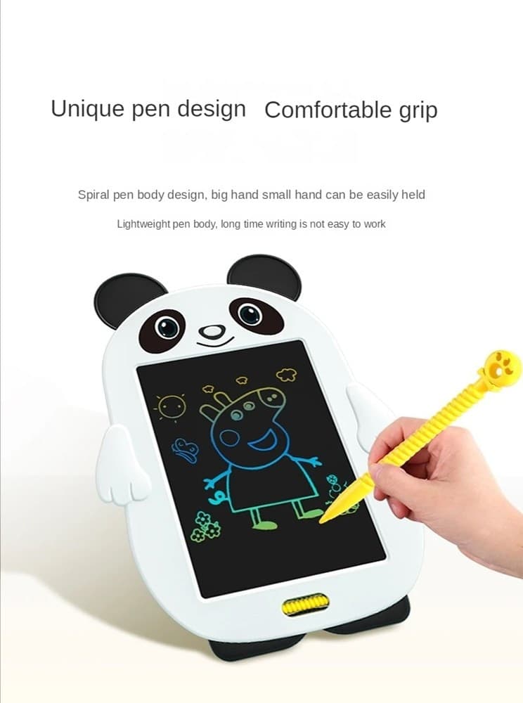 TAVOLETTA DA DISEGNO ELETTRONICA PER BAMBINI LCD COLORE SCRITTURA INTERATTIVA - 10