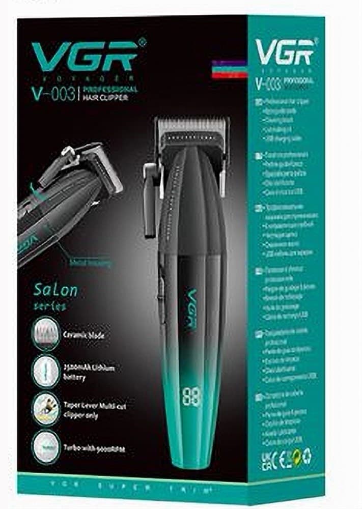 Tagliacapelli Professionale VGR V-003 Clipper Barber Motore 9000RPM - 20