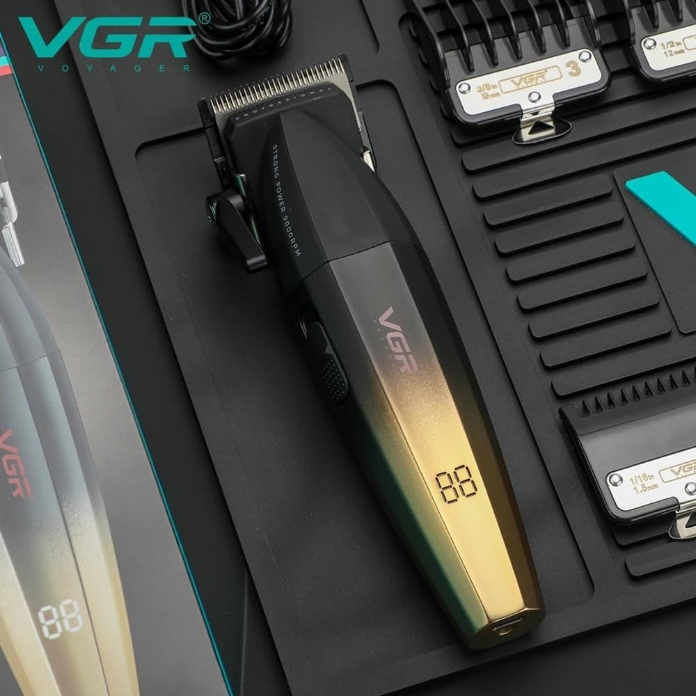 Tagliacapelli Professionale VGR V-003 Clipper Barber Motore 9000RPM - 17