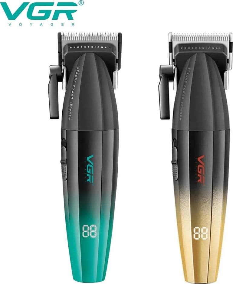 Tagliacapelli Professionale VGR V-003 Clipper Barber Motore 9000RPM - 18