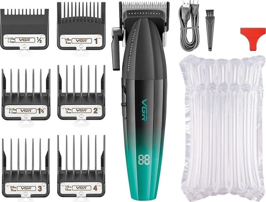 Tagliacapelli Professionale VGR V-003 Clipper Barber Motore 9000RPM - 9