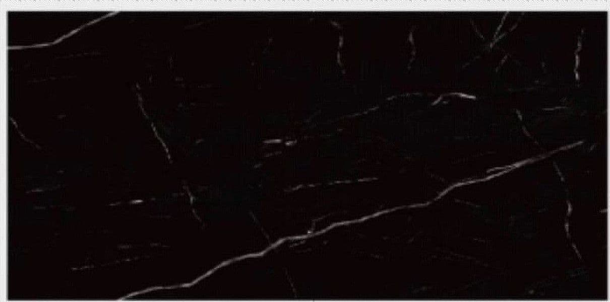 PANNELLO ADESIVO EFFETTO MARMO NERO PARETI PARASCHIZZI 300 X 60 CM STANZA CUCINA - 3
