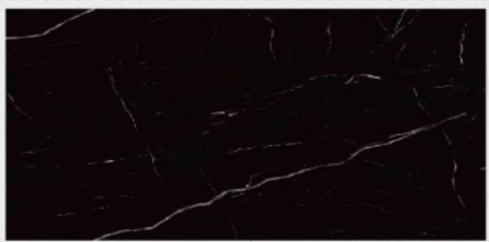 PANNELLO ADESIVO EFFETTO MARMO NERO PARETI PARASCHIZZI 300 X 60 CM STANZA CUCINA - 3