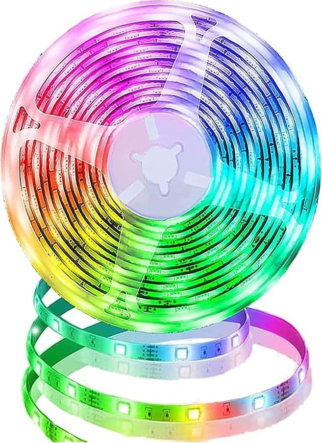 STRISCIA LED DIGITALE INTELLIGENTE WIFI KIT 3MT 10W SINCRONIZZAZIONE MUSICA XZ-D033 - 2