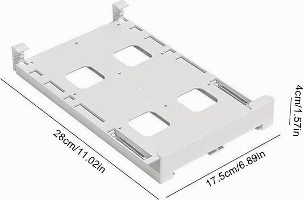 DISPENSER PORTA BIBITE LATTINE DA APPENDERE ORGANIZER SOSPESO PER FRIGORIFERO - 5