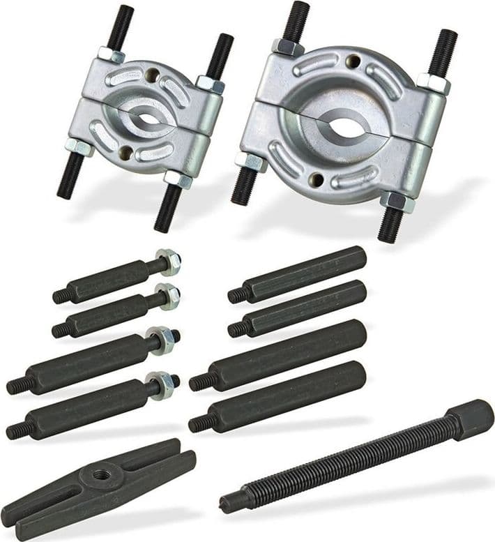 KIT 10 PEZZI SEPARATORE DISLOCATORE ESTRATTORE CUSCINETTI 75-105 MM - 9