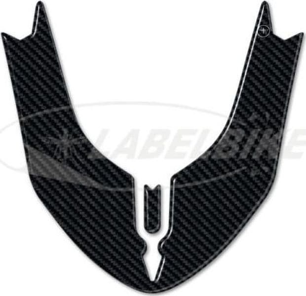 ADESIVO-STICKER 3D parafango compatibile SCOOTER YAMAHA TMAX 530 2017-2020 carbon - 2