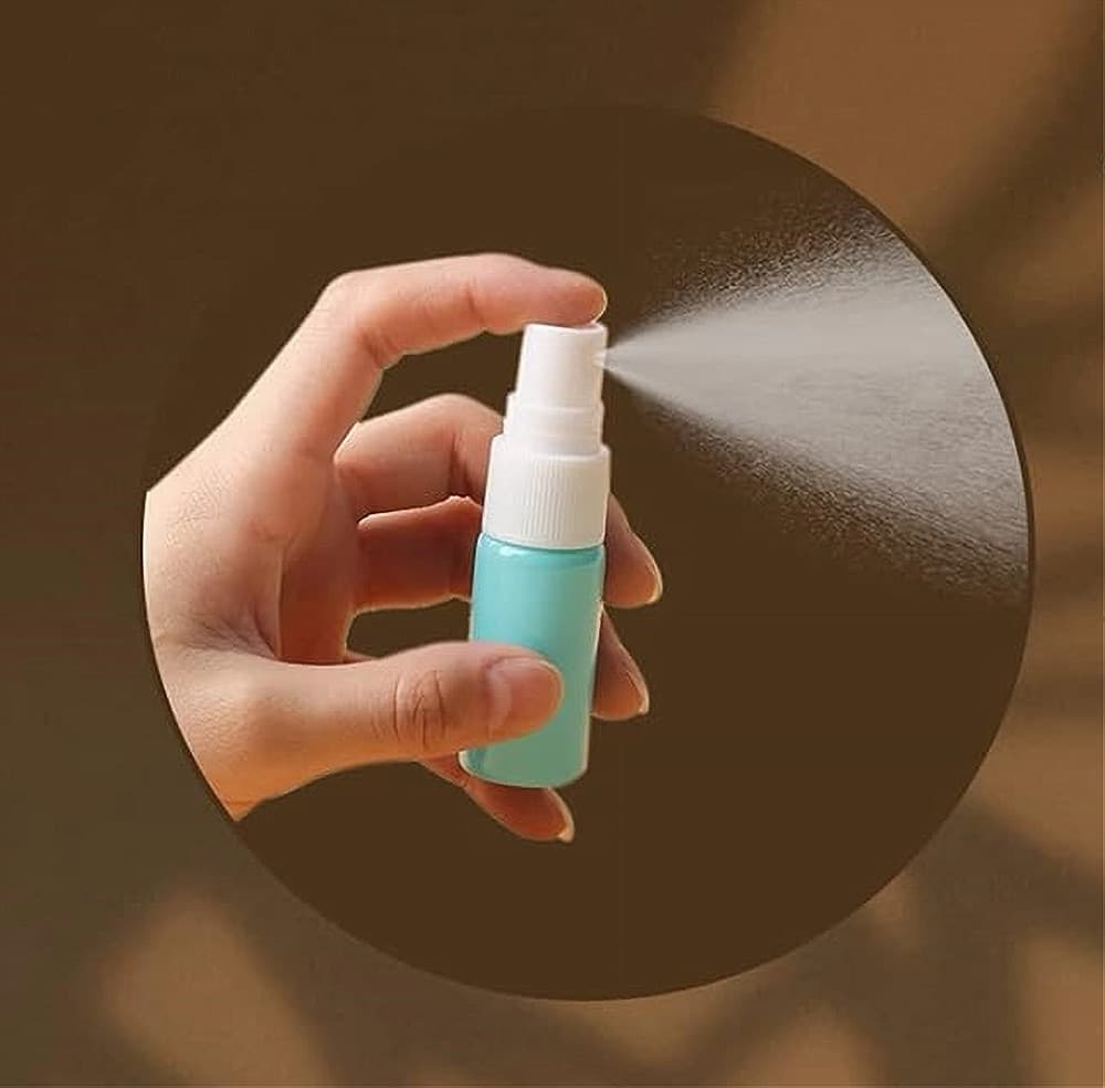 SET 4 PZ BOTTIGLIA SPRAY VUOTA BOCCETTA DA VIAGGIO LOZIONE PROFUMO DA 35ML 79373 - 7
