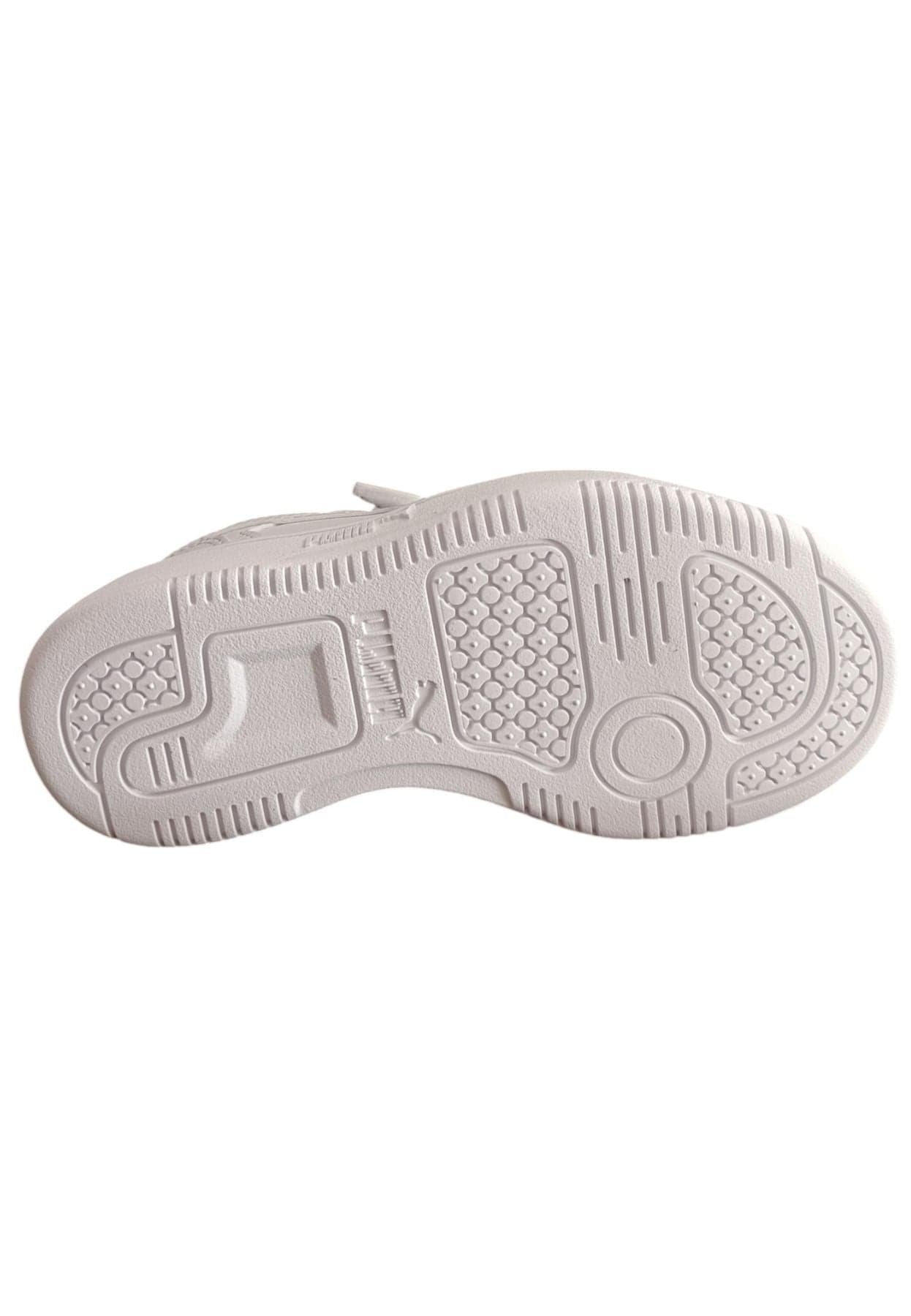 Scarpe sneakers Unisex bambini PUMA REBOUND  bianco-nero-blue laccio elastico e velcro in Ballerine Scarpetteria Gica - Trani, commercioVirtuoso.it