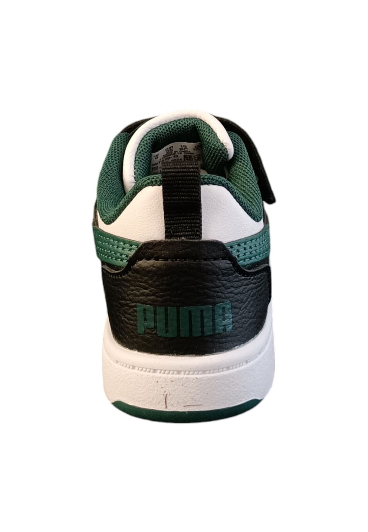 Scarpe sneakers Unisex bambini PUMA REBOUND  bianco-nero-blue laccio elastico e velcro in Ballerine Scarpetteria Gica - Trani, commercioVirtuoso.it