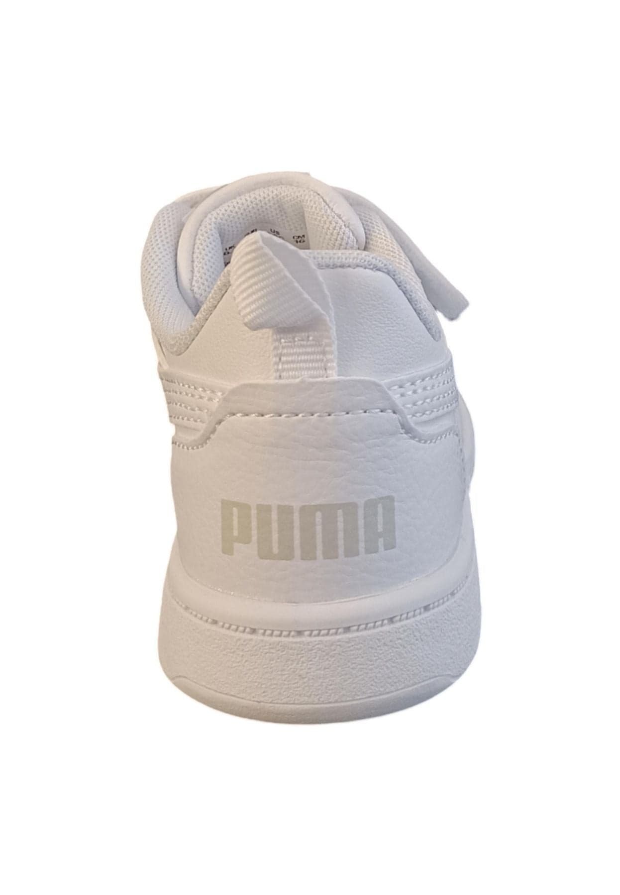 Scarpe sneakers Unisex bambini PUMA REBOUND  bianco-nero-blue laccio elastico e velcro in Ballerine Scarpetteria Gica - Trani, commercioVirtuoso.it