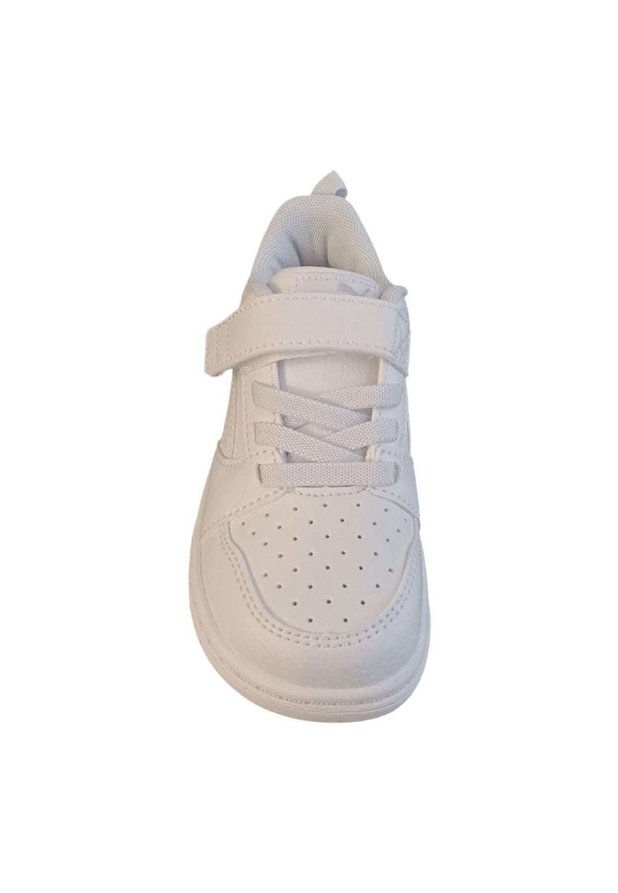 Scarpe sneakers Unisex bambini PUMA REBOUND  bianco-nero-blue laccio elastico e velcro in Ballerine Scarpetteria Gica - Trani, commercioVirtuoso.it