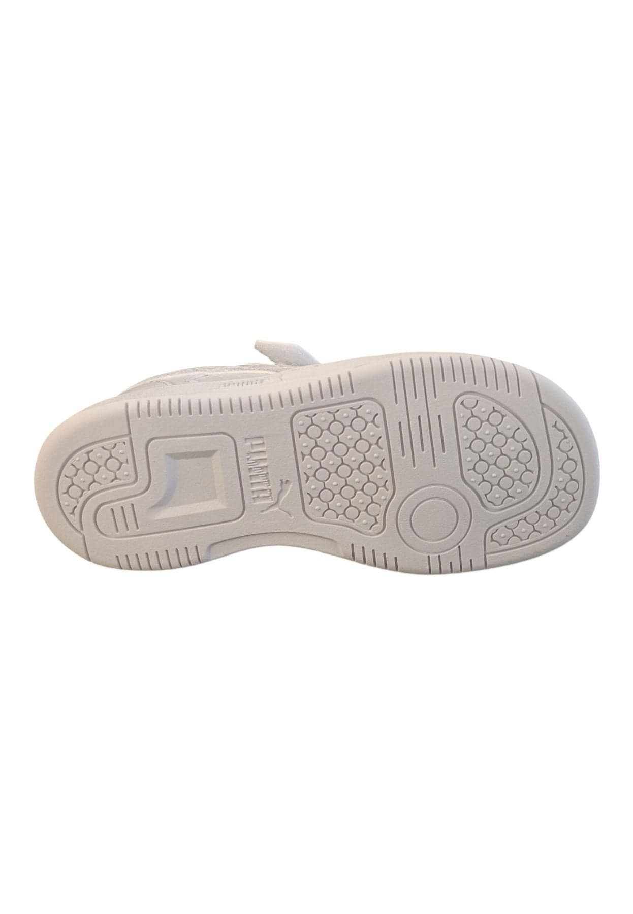 Scarpe sneakers Unisex bambini PUMA REBOUND  bianco-nero-blue laccio elastico e velcro in Ballerine Scarpetteria Gica - Trani, commercioVirtuoso.it