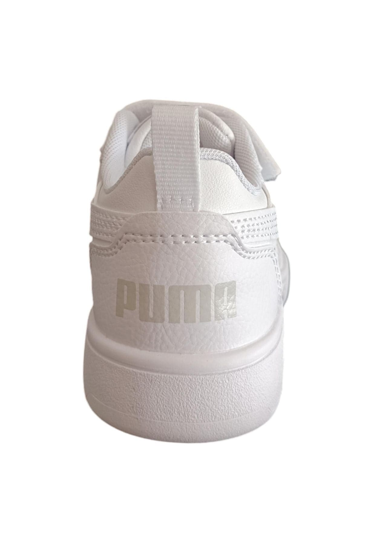 Scarpe sneakers Unisex bambini PUMA REBOUND  bianco-nero-blue laccio elastico e velcro in Ballerine Scarpetteria Gica - Trani, commercioVirtuoso.it