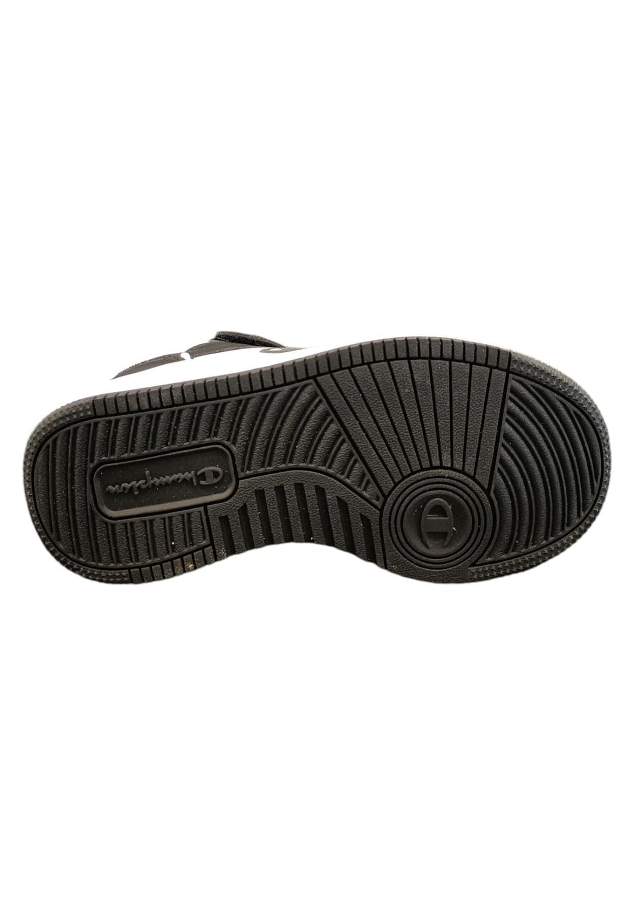 Scarpe sneakers Unisex bambini Champion REBOUND  bianco-nero laccio elastico in Ballerine Scarpetteria Gica - Trani, commercioVirtuoso.it