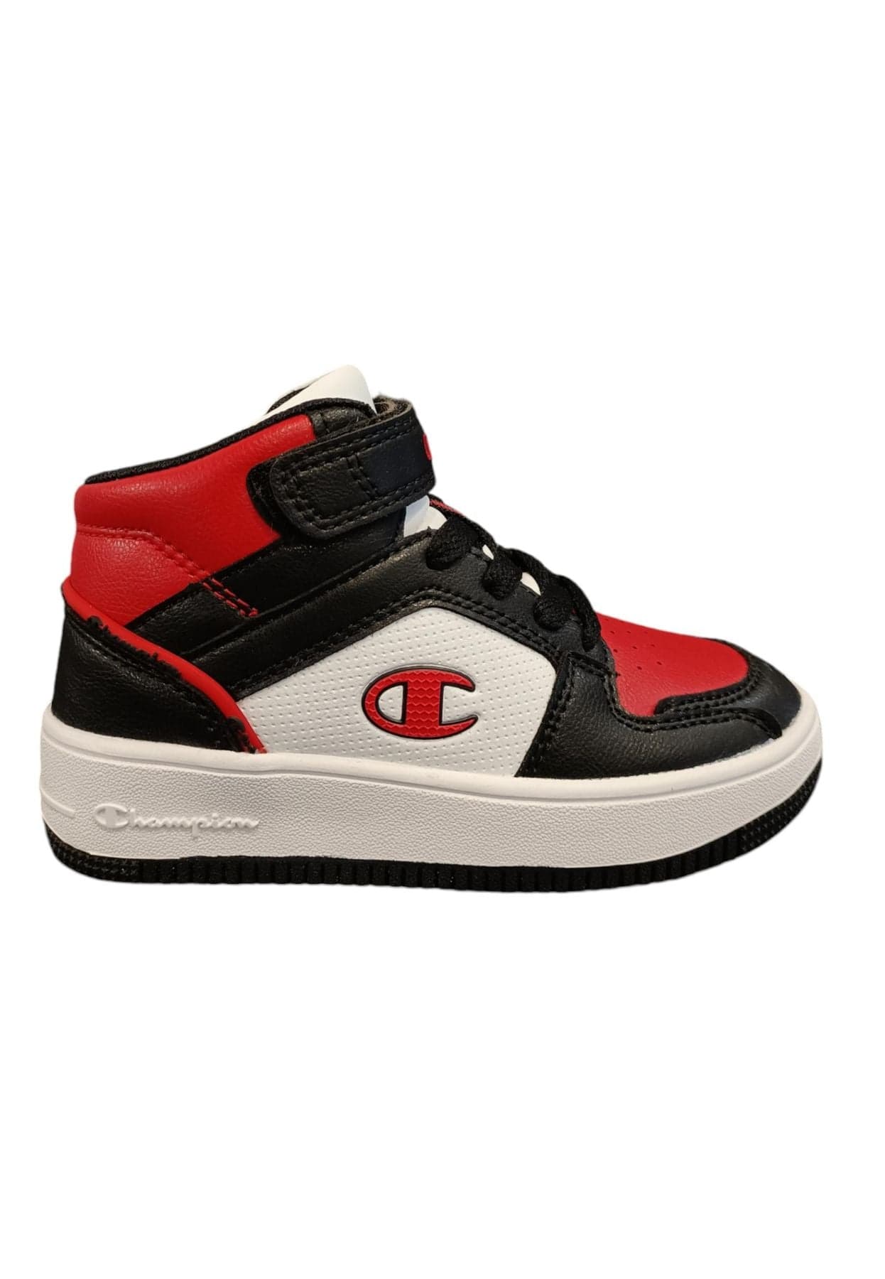Scarpe sneakers Unisex bambini Champion REBOUND  bianco-nero laccio elastico in Ballerine Scarpetteria Gica - Trani, commercioVirtuoso.it