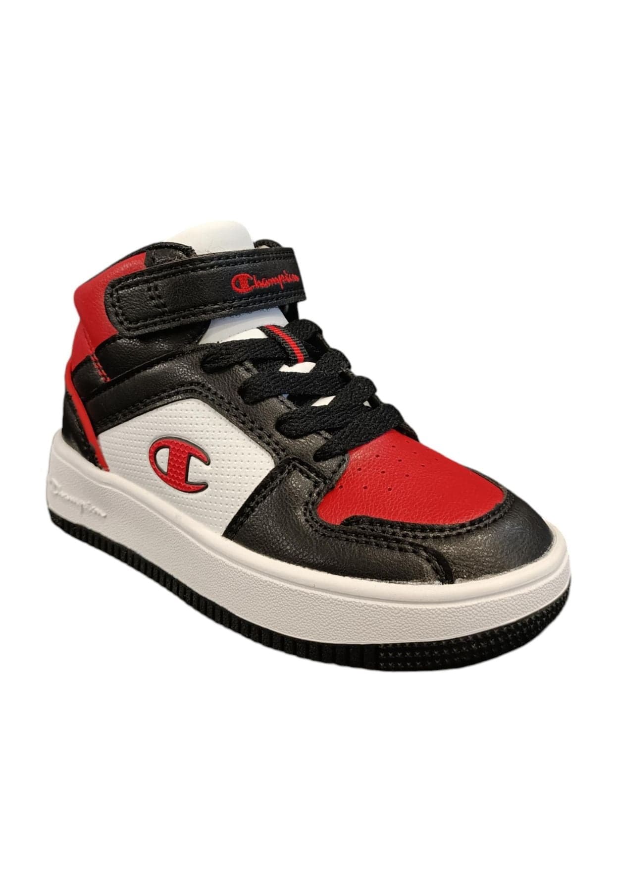 Scarpe sneakers Unisex bambini Champion REBOUND  bianco-nero laccio elastico in Ballerine Scarpetteria Gica - Trani, commercioVirtuoso.it