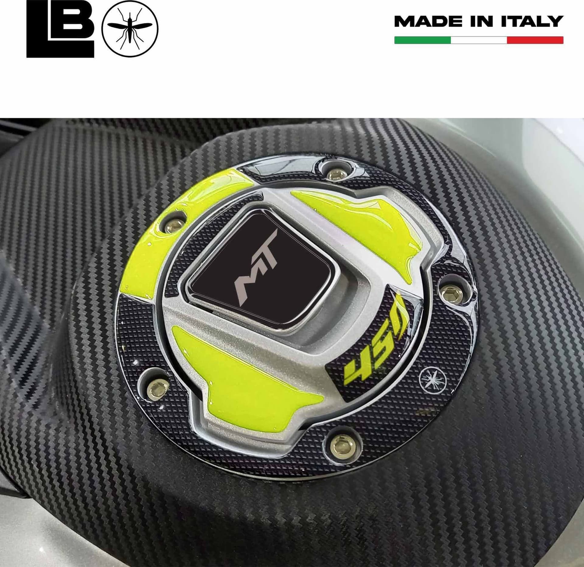 Adesivo Gel 3D Protezione Tappo Serbatoio moto compatibile con CFMOTO 450MT in Paraserbatoio LabelBike - Bibbiano, commercioVirtuoso.it