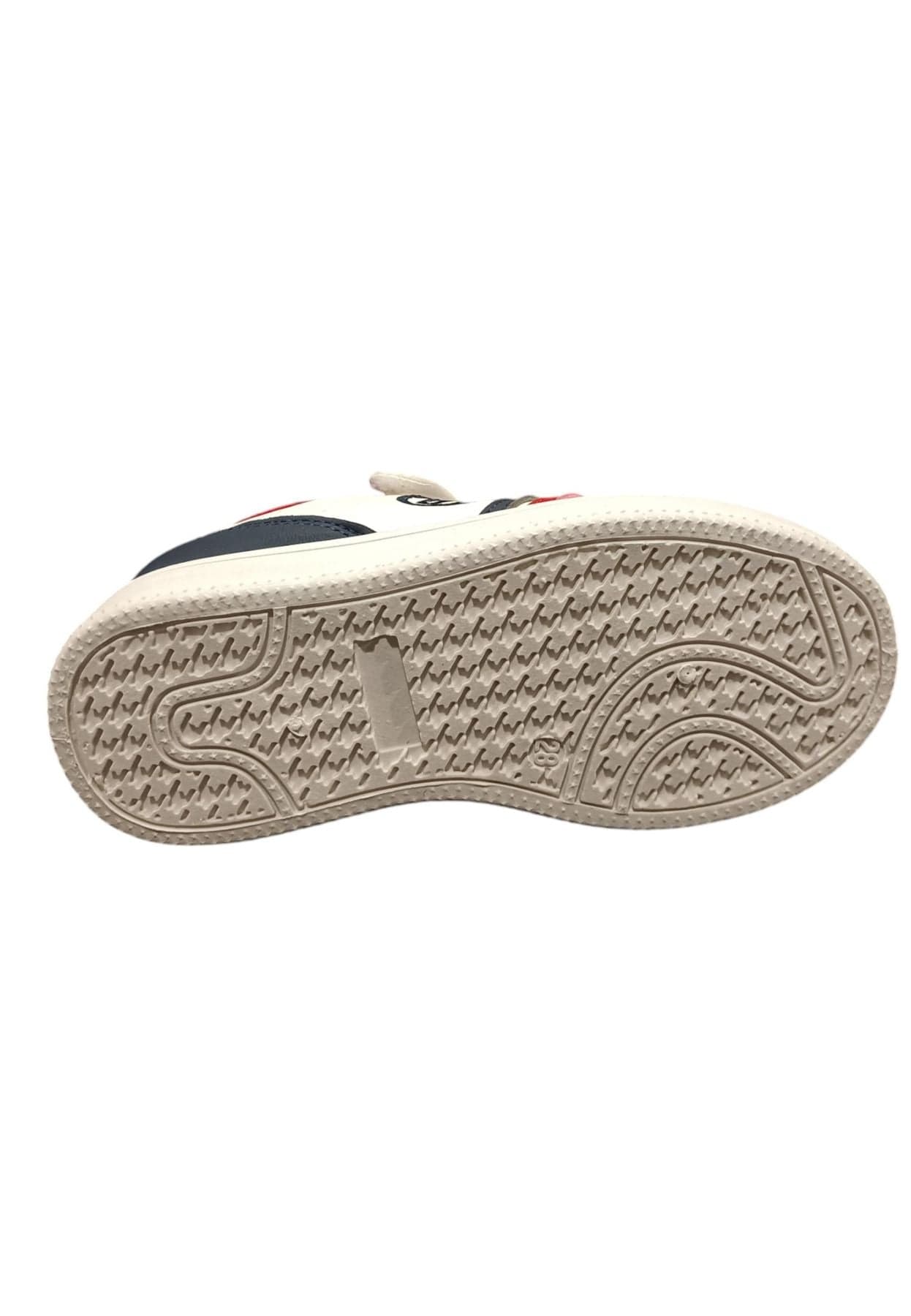 Scarpe snekears Unisex bambino Sergio Tacchini ROMA  bianco-blue-rosso laccio elastico e velcro in Ballerine Scarpetteria Gica - Trani, commercioVirtuoso.it
