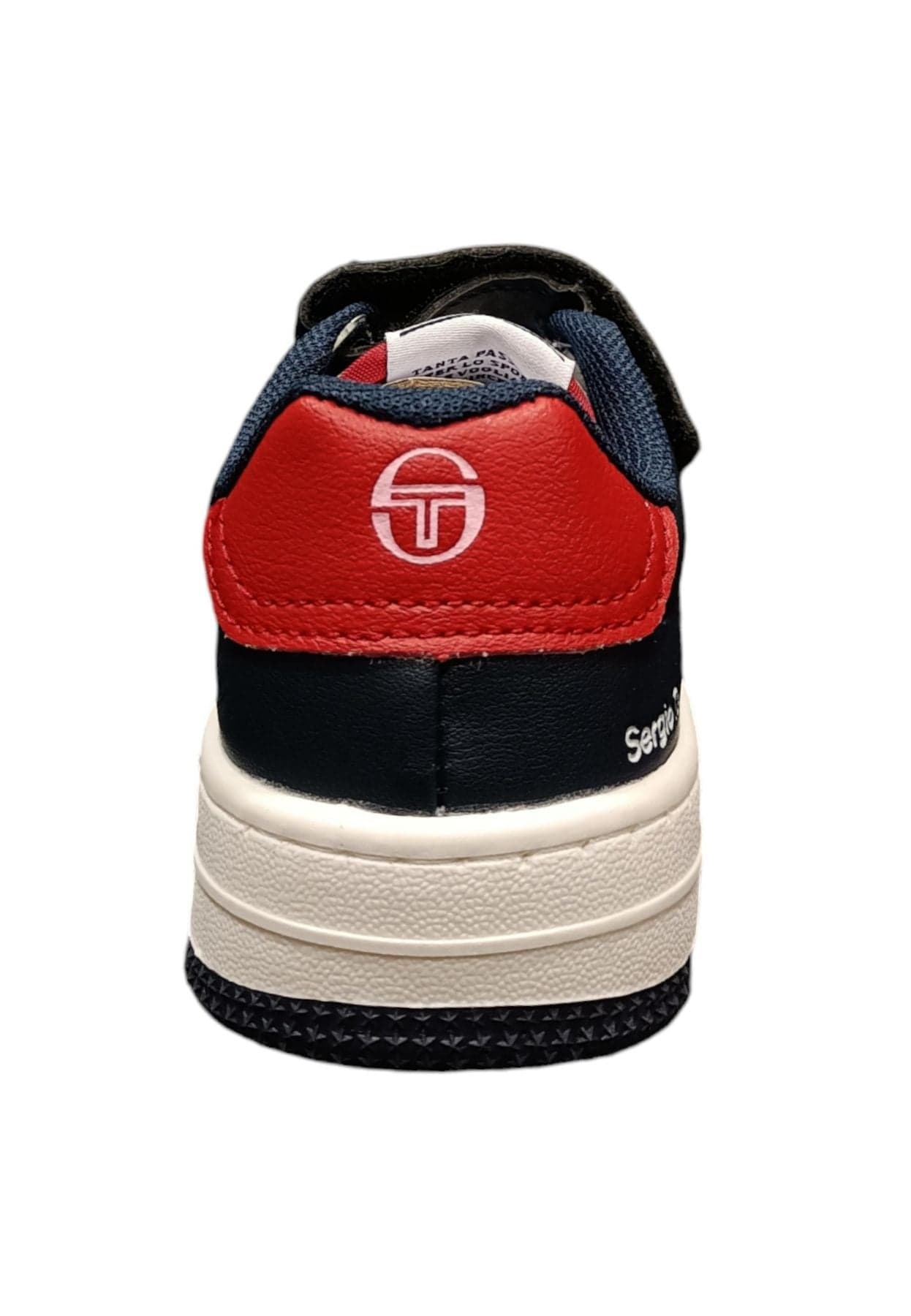 Scarpe snekears Unisex bambino Sergio Tacchini ROMA  bianco-blue-rosso laccio elastico e velcro in Ballerine Scarpetteria Gica - Trani, commercioVirtuoso.it