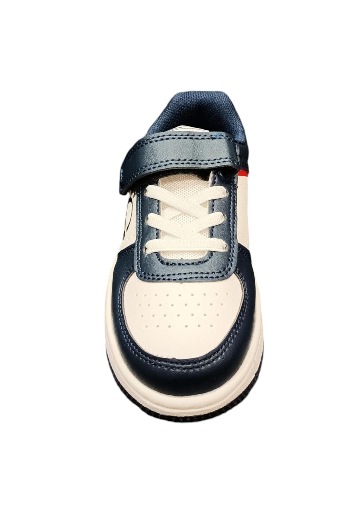 Scarpe snekears Unisex bambino Sergio Tacchini ROMA  bianco-blue-rosso laccio elastico e velcro in Ballerine Scarpetteria Gica - Trani, commercioVirtuoso.it