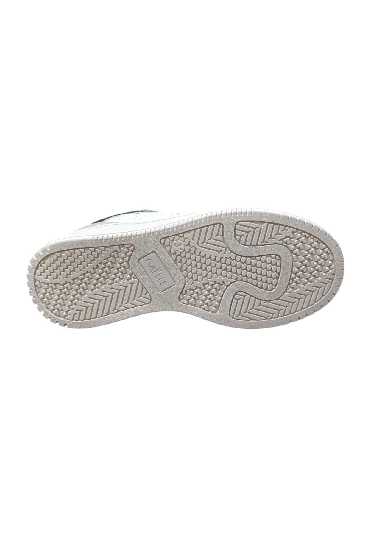 Scarpe sneakers Bambine e ragazze gaelle ZOE bianco-beige-maculato laccio in Ballerine Scarpetteria Gica - Trani, commercioVirtuoso.it