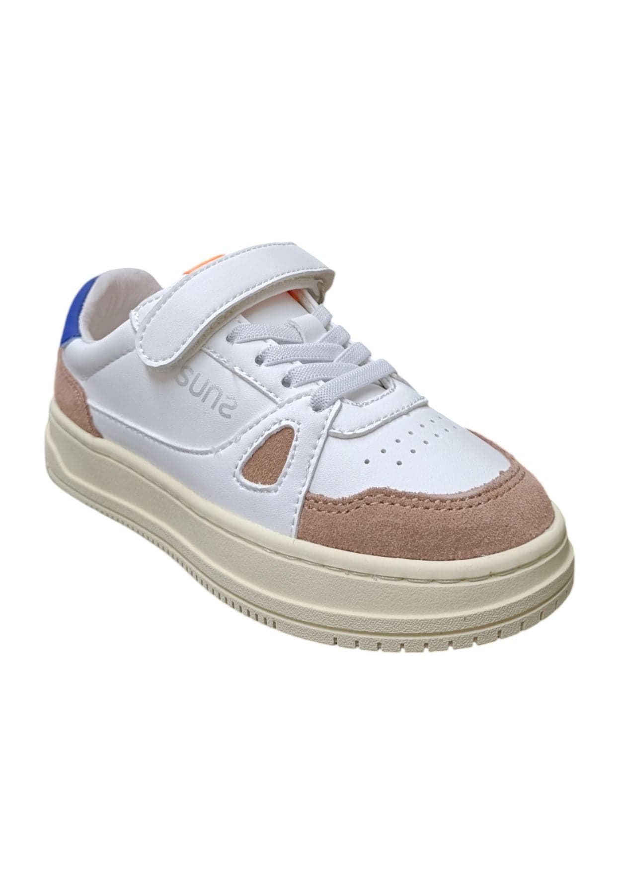 Scarpe sneakers Unisex bambini SUNS EXPLORER  bianco-azzurro-taupe 20-35 velcro/ 36-39 laccio in Ballerine Scarpetteria Gica - Trani, commercioVirtuoso.it