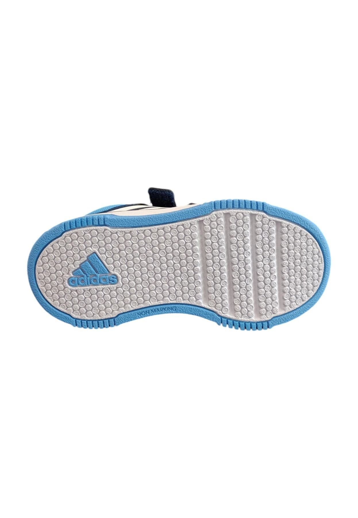 Scarpe sneakers Bambini e ragazzi adidas TENSAUR SPORT  blue-celeste-bianco velcro in Ballerine Scarpetteria Gica - Trani, commercioVirtuoso.it